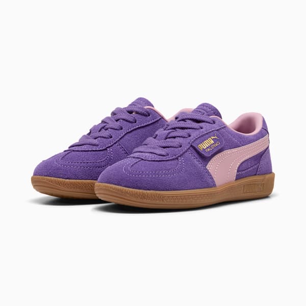 Tenis Palermo para niños, Team Violet-Poised Pink, extralarge