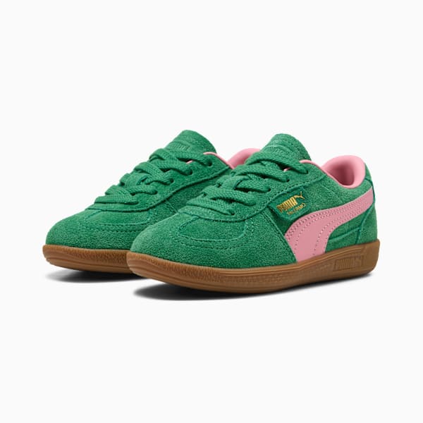 Tenis Palermo para niños, Archive Green-Pinkscape, extralarge