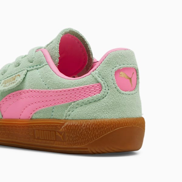 Tenis Palermo para niños, Fresh Mint-Fast Pink, extralarge