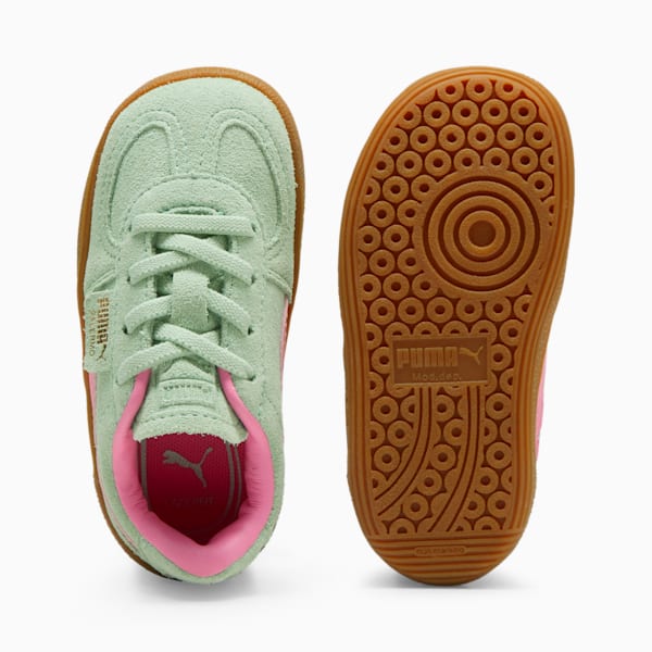 Tenis Palermo para niños, Fresh Mint-Fast Pink, extralarge