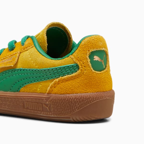 Tenis Palermo para niños, Pelé Yellow-Yellow Sizzle-Archive Green, extralarge