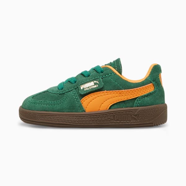 Puma PALERMO UNISEX - Zapatillas - vine/clementine/verde 