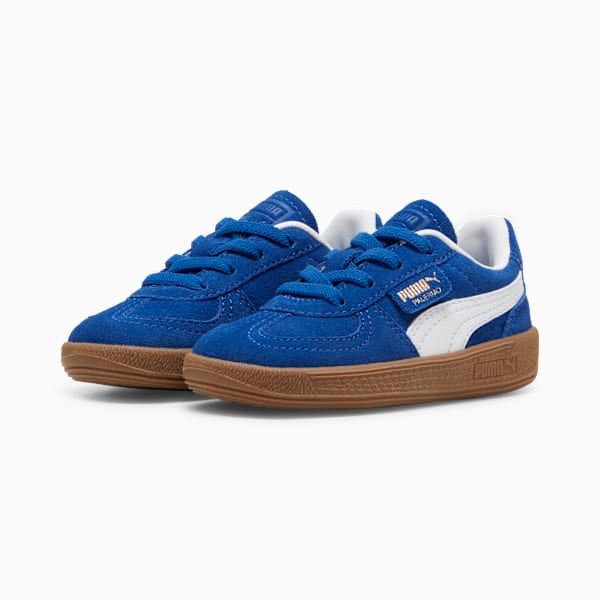 Palermo Toddlers' Easy On Sneakers, Cobalt Glaze-PUMA White, extralarge