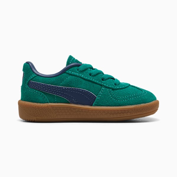 Tenis Palermo para niños, Wild Green-Persian Blue, extralarge