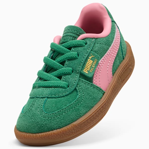 Tenis Palermo para niños, Archive Green-Pinkscape, extralarge