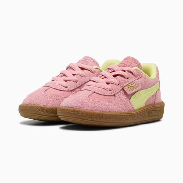 Tenis Palermo para niños, Pinkscape-Fresh Yellow, extralarge