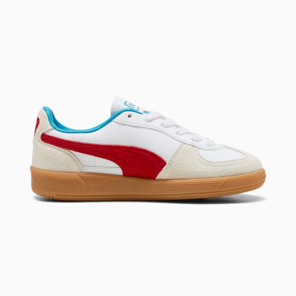 Palermo Leather Big Kids' Sneakers, PUMA White-For All Time Red, extralarge