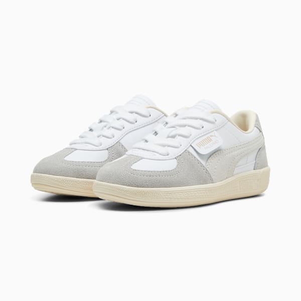 Palermo Sneakers Kids, PUMA White-Cool Light Gray-Sugared Almond, extralarge