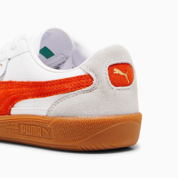 Palermo Leather Little Kids' Sneakers, PUMA White-Redmazing-Gum, extralarge