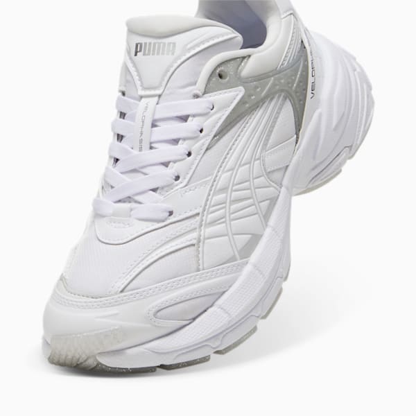 Tenis para mujer Velophasis Jelly Glitter, PUMA White-PUMA Silver, extralarge