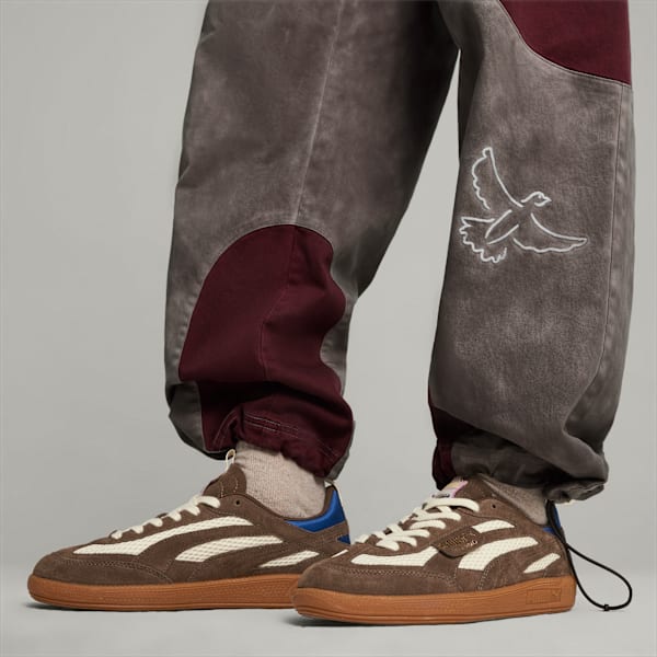 PUMA x KidSuper Palermo Sneakers, Flaxen-Mauved Out, extralarge-IND