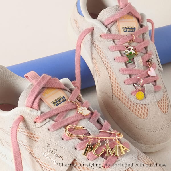 PUMA x KidSuper Palermo Sneakers, Warm White-Warm White, extralarge-IND