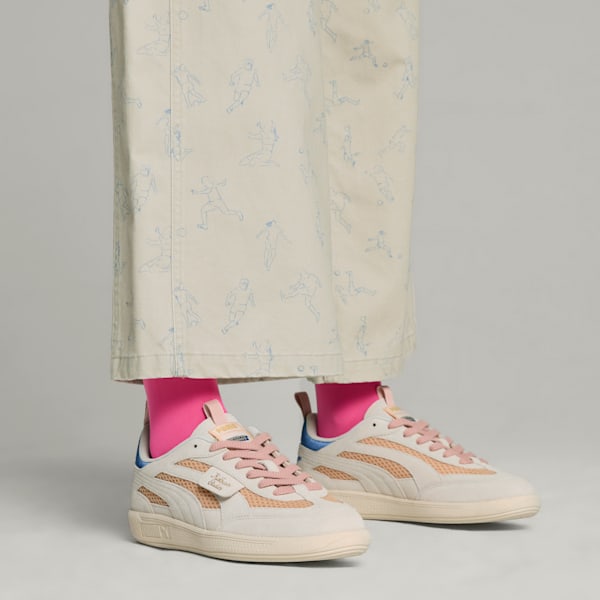 PUMA x KidSuper Palermo Sneakers, Warm White-Warm White, extralarge-IND