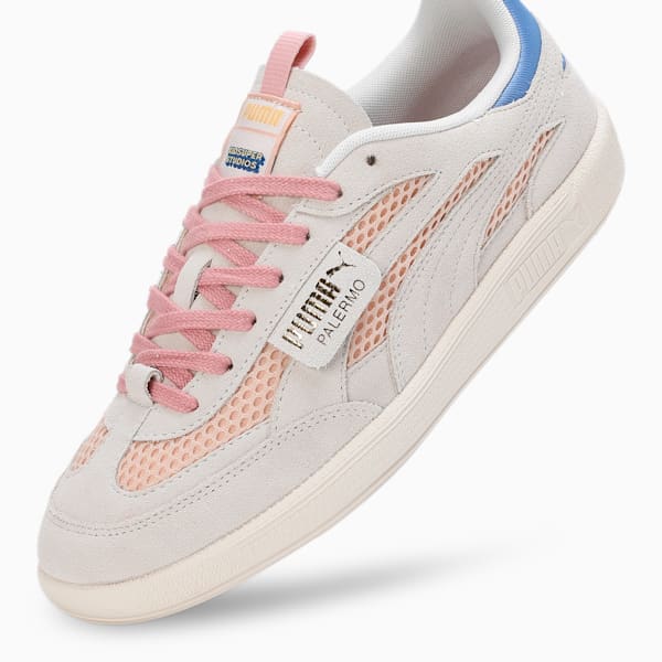 PUMA x KidSuper Palermo Sneakers, Warm White-Warm White, extralarge-IND