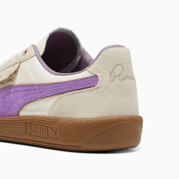 PUMA x SOPHIA CHANG Palermo Unisex Sneakers, Frosted Ivory-Dusted Purple, extralarge