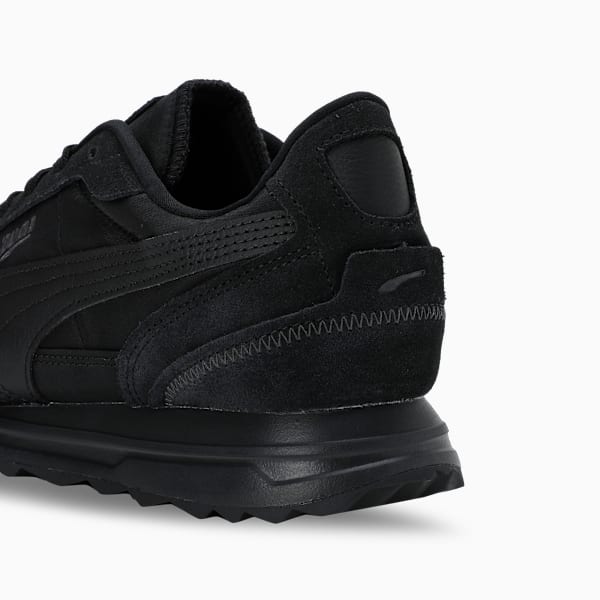 Road Rider Suede Sneakers, PUMA Black-PUMA Black, extralarge-IND