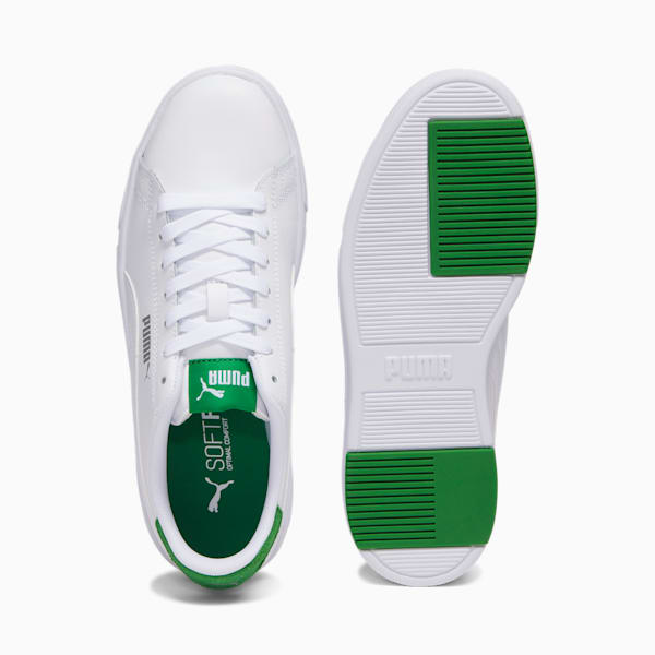 Sneakers Serve Pro Lite Femme, Puma White-Puma White-Amazon Green-Puma Silver, extralarge