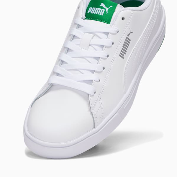 Sneakers Serve Pro Lite Femme, Puma White-Puma White-Amazon Green-Puma Silver, extralarge