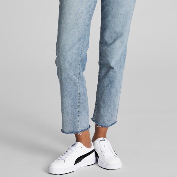 Tenis Serve Pro Lite para mujer, Puma Vasket sweatshirt i råhvid Kun hos ASOS, extralarge