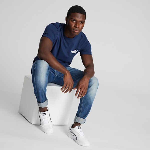 Tenis para hombre PUMA x TMC Ralph Sampson All Star, PUMA White-PUMA Navy-PUMA Silver, extralarge