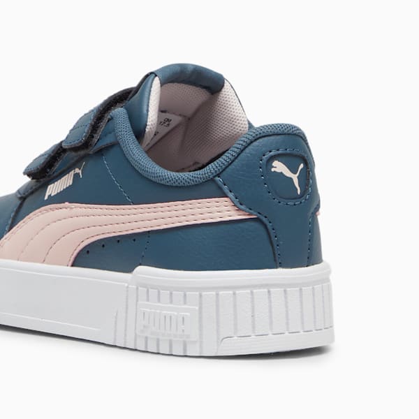 Tenis para niñas Carina 2.0 V, Gray Skies-Island Pink, extralarge