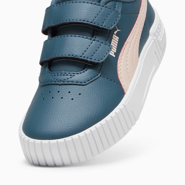 Tenis para niñas Carina 2.0 V, Gray Skies-Island Pink, extralarge