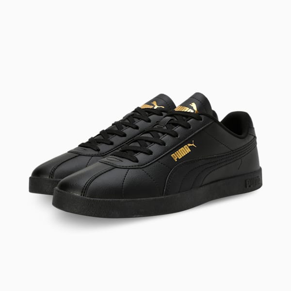 Club II Sneakers, PUMA Black-PUMA Gold, extralarge-IND
