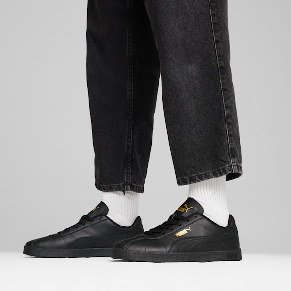 Club II Sneakers, PUMA Black-PUMA Gold, extralarge-IND