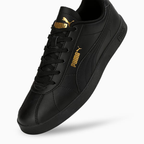 Club II Sneakers, PUMA Black-PUMA Gold, extralarge-IND