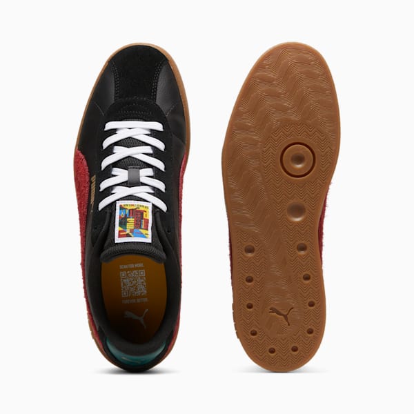 Tenis PUMA Club II Year Of Sports, PUMA Black-Intense Red-Gum, extralarge