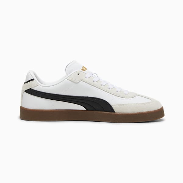Tenis PUMA Club II Era, PUMA White-PUMA Black-Vapor Gray, extralarge
