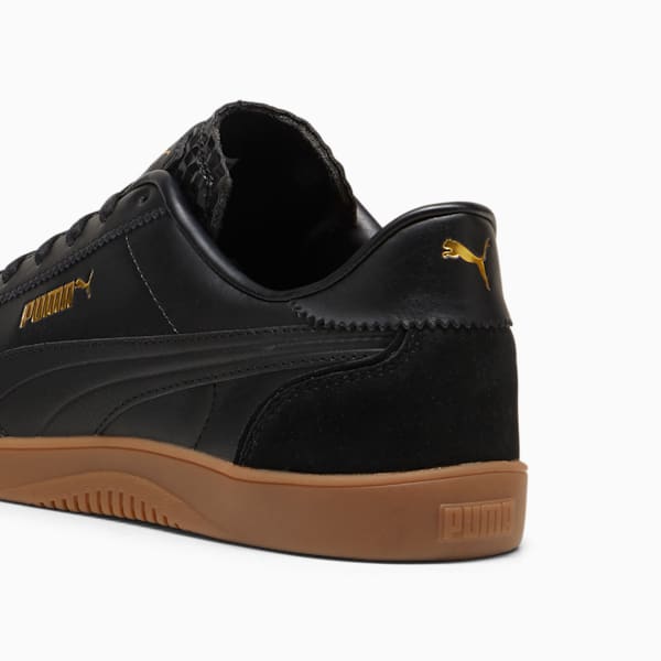 Tenis para hombre PUMA Club 5v5 Lux, PUMA Black-PUMA Black-PUMA Gold, extralarge