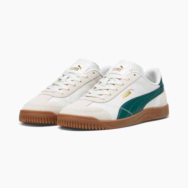 PUMA Club 5v5 Lux OG Men's Sneakers, Vapor Gray-Dark Myrtle-PUMA Gold, extralarge