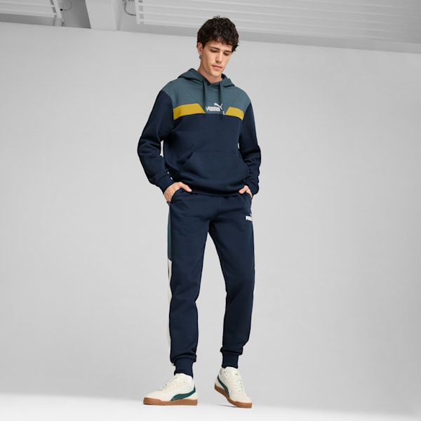 Tenis para hombre PUMA Club 5v5 Lux OG, Vapor Gray-Dark Myrtle-PUMA Gold, extralarge