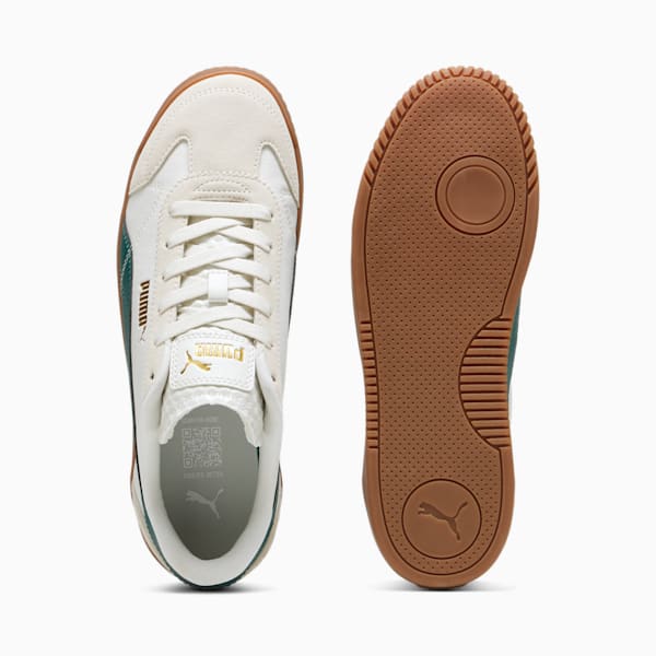 PUMA Club 5v5 Lux OG Men's Sneakers, Vapor Gray-Dark Myrtle-PUMA Gold, extralarge