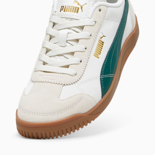 PUMA Club 5v5 Lux OG Men's Sneakers, Vapor Gray-Dark Myrtle-PUMA Gold, extralarge
