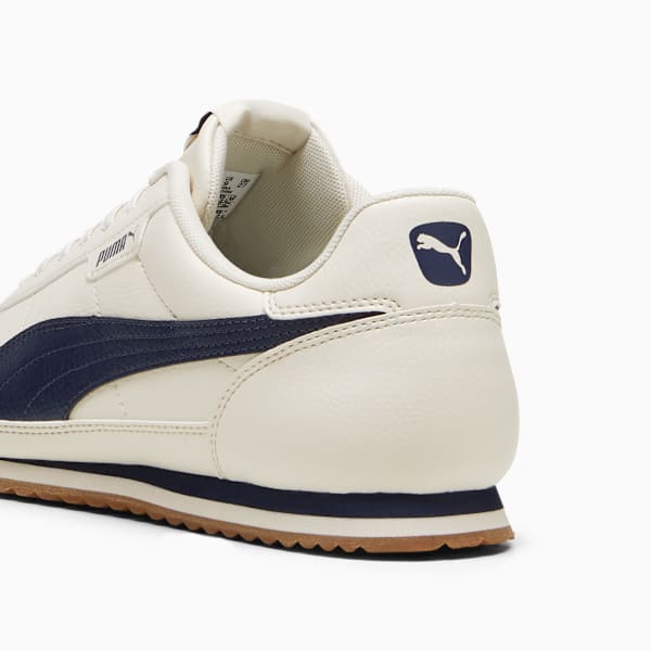 Sneakers PUMA Turino II Homme, Alpine Snow-PUMA Navy-PUMA Black, extralarge