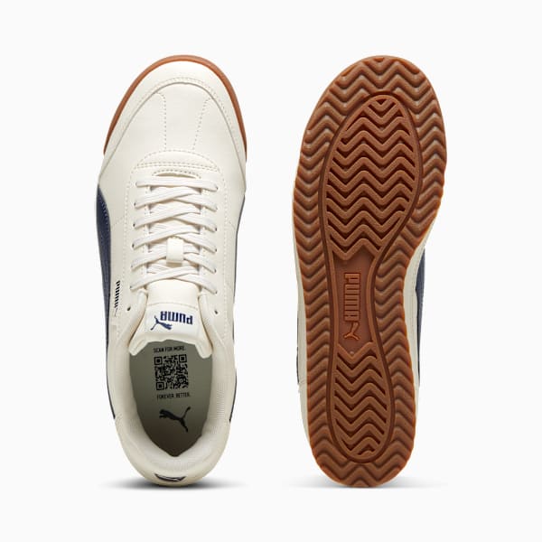 Sneakers PUMA Turino II Homme, Alpine Snow-PUMA Navy-PUMA Black, extralarge
