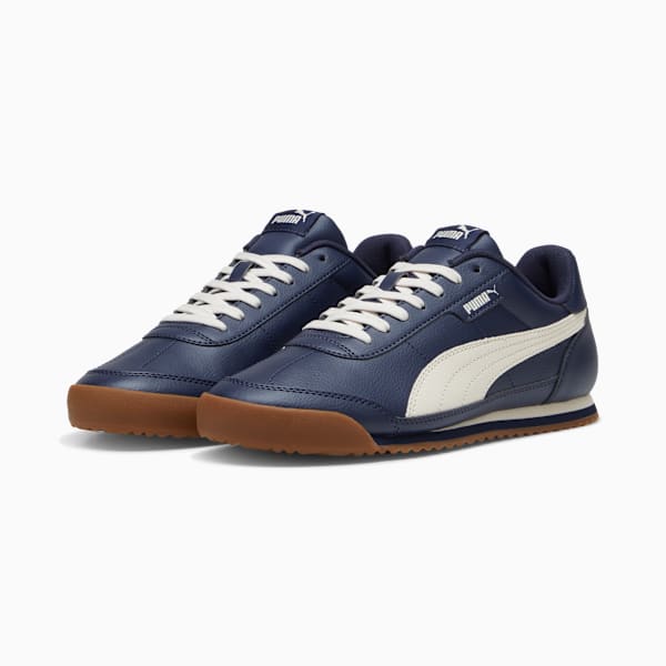 PUMA Turino II Men's Sneakers, PUMA Navy-Alpine Snow-Gum, extralarge
