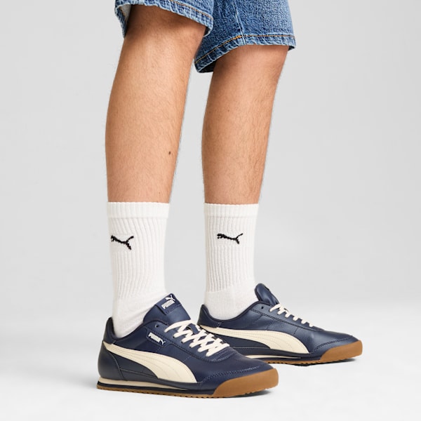 Tenis PUMA Turino II para hombre, PUMA Navy-Alpine Snow-Gum, extralarge