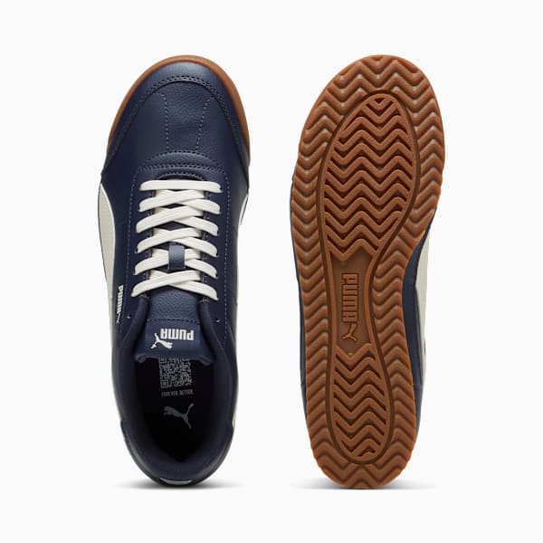 PUMA Turino II Men's Sneakers, PUMA Navy-Alpine Snow-Gum, extralarge