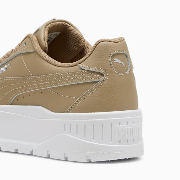 ウィメンズ カルメン 2 レザー スニーカー, Oak Branch-Oak Branch-PUMA Silver, extralarge-JPN