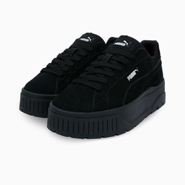 Karmen II Women's Sneakers, PUMA Black-PUMA Black-PUMA Silver, extralarge-IND