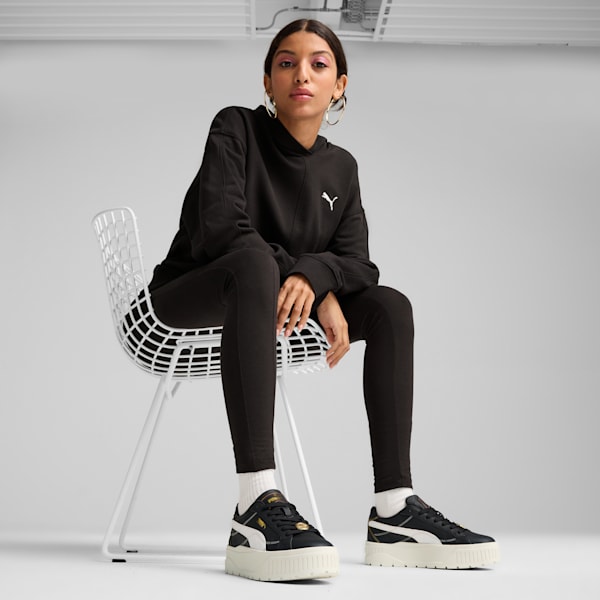 Tenis para mujer Karmen II Class Act, PUMA Black-PUMA White-PUMA Gold, extralarge