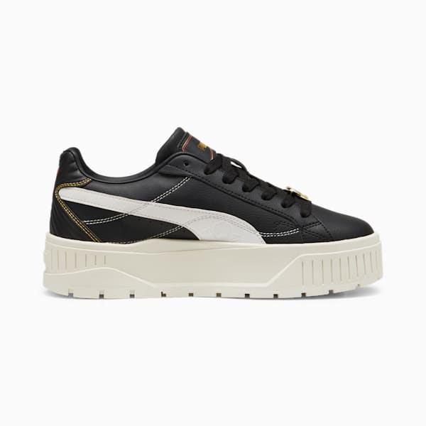 Tenis para mujer Karmen II Class Act, PUMA Black-PUMA White-PUMA Gold, extralarge