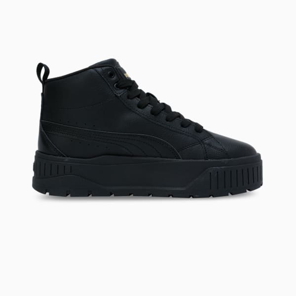 Karmen II Mid Women's Sneakers, PUMA Black-PUMA Black-PUMA Gold, extralarge-IND