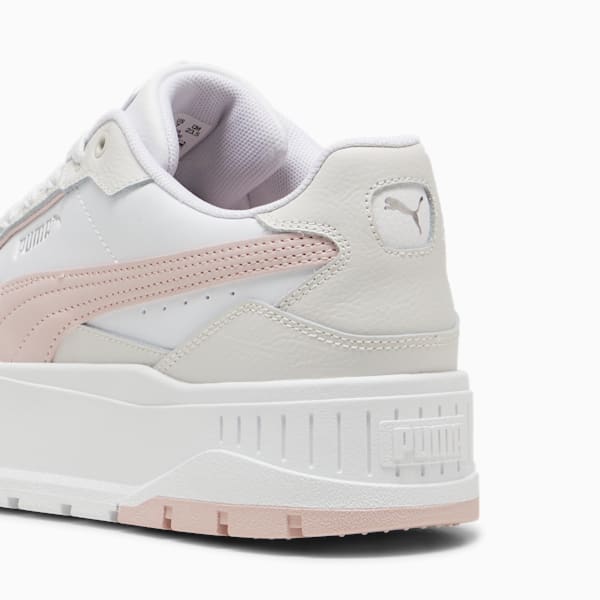 Tenis para mujer Karmen II Idol, PUMA White-Mauve Mist-Feather Gray, extralarge