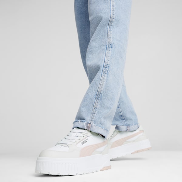 Tenis para mujer Karmen II Idol, PUMA White-Mauve Mist-Feather Gray, extralarge