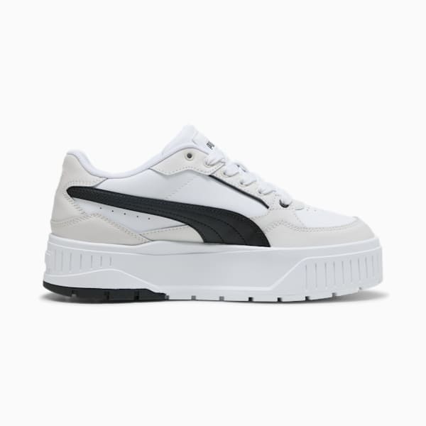 Sneakers Karmen II Idol Femme, PUMA White-PUMA Black-Feather Gray, extralarge