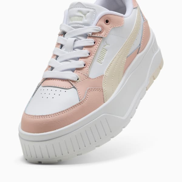 Tenis para mujer Karmen II Idol, PUMA White-Alpine Snow-Rose Quartz, extralarge